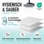 arteneur® - Giraffe - Anti-Schimmel Duschvorhang 120x180 - Recycelt mit Öko-Tex Standard 100 - Beschwerter Saum, Blickdicht, Wasserdicht, Waschbar, 8 Ringe & E-Book
