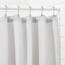 Amazon Basics Verstellbare Duschvorhang-Spannstange, 91 bis 137 cm, Weiß