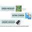 arteneur® - Dschungel Blätter - Anti-Schimmel Duschvorhang 120x200 - Recycelt mit Öko-Tex Standard 100 - Beschwerter Saum, Blickdicht, Wasserdicht, Waschbar, 8 Ringe & E-Book mit Reinigungs-Tipps