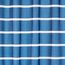 mDesign Duschvorhang aus Stoff, maschinenwaschbar, hochwertige verstärkte Knopflöcher für Badezimmer, Gästebad, Stände, Badewannen – modernes einfaches Streifen-Design – Weiß/Dress Blues