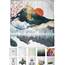 arteneur® - Japan - Anti-Schimmel Duschvorhang 150x200 - Recycelt mit Öko-Tex Standard 100 - Beschwerter Saum, Blickdicht, Wasserdicht, Waschbar, 10 Ringe & E-Book