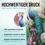 arteneur® - Pfaue - Anti-Schimmel Duschvorhang 180x200 - Recycelt mit Öko-Tex Standard 100 - Beschwerter Saum, Blickdicht, Wasserdicht, Waschbar, 12 Ringe & E-Book