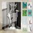 arteneur® - Beschäftigte Kuh - Anti-Schimmel Duschvorhang 180x200 - Recycelt mit Öko-Tex Standard 100 - Beschwerter Saum, Blickdicht, Wasserdicht, Waschbar, 12 Ringe & E-Book