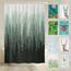 arteneur® - Tannenwald - Anti-Schimmel Duschvorhang 200x220 - Recycelt mit Öko-Tex Standard 100 - Beschwerter Saum, Blickdicht, Wasserdicht, Waschbar, 12 Ringe & E-Book