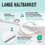 arteneur® - Hängende Blätter - Anti-Schimmel Duschvorhang 200x220 - Recycelt mit Öko-Tex Standard 100 - Beschwerter Saum, Blickdicht, Wasserdicht, Waschbar, 12 Ringe & E-Book