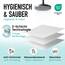 arteneur® - Hängende Blätter - Anti-Schimmel Duschvorhang 200x220 - Recycelt mit Öko-Tex Standard 100 - Beschwerter Saum, Blickdicht, Wasserdicht, Waschbar, 12 Ringe & E-Book