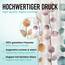 arteneur® - Bunte Blätter - Anti-Schimmel Duschvorhang 200x220 - Recycelt mit Öko-Tex Standard 100 - Beschwerter Saum, Blickdicht, Wasserdicht, Waschbar, 12 Ringe & E-Book