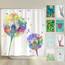 arteneur® - Bunte Pusteblume - Anti-Schimmel Duschvorhang 240x200 - Recycelt mit Öko-Tex Standard 100 - Beschwerter Saum, Blickdicht, Wasserdicht, Waschbar, 16 Ringe & E-Book mit Reinigungs-Tipps