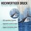 arteneur® - Wal Fisch - Anti-Schimmel Duschvorhang 200x220 - Recycelt mit Öko-Tex Standard 100 - Beschwerter Saum, Blickdicht, Wasserdicht, Waschbar, 12 Ringe & E-Book