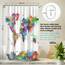 arteneur® - Weltkarte - Anti-Schimmel Duschvorhang 200x220 - Recycelt mit Öko-Tex Standard 100 - Beschwerter Saum, Blickdicht, Wasserdicht, Waschbar, 12 Ringe & E-Book