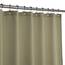 Barossa Design Duschvorhang mit Waffelmuster, luxuriöses Hotel, Spa, 230 g/m², robuster Stoff, kein Ausblasen, wasserabweisend, Leinen, 180,3 x 182,9 cm