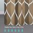 Gelbchu Brauner geometrischer Duschvorhang, wasserdichtes Design und Polyester, schnell trocknend, brauner Stoff Duschvorhänge Set für Badezimmer B 72 x H 72, langlebig und waschbar mit 12 Haken