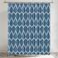 Gelbchu Duschvorhang Mondhellblau Stoff Wasserdicht Design und Polyester Schnell trocknend Beschwerter Saum für Badezimmer 183 x 183 cm (B x H) Maschinenwaschbar mit 12 Haken