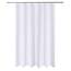 N&Y HOME Duschvorhang, extra lang, 182,9 x 243,8 cm, Hotelqualität, waschbar, wasserabweisend, weiße Spa-Badezimmervorhänge mit Ösen, 183 x 244 cm
