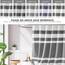 Madison Park Spa Duschvorhang Waffelmuster Streifen Badezimmer mit Feuchtigkeitsmanagement Scotchgard 3M Spa-Qualität Modern Standard 182,9 x 182,9 cm Anthrazit