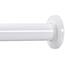 Ivilon Gardinenstange für kleine Fenster oder Dusche, 40,6 bis 61 cm, Weiß
