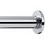 Ivilon, Spannvorhangstange, Federspannstange für Fenster oder Dusche, 61 bis 91,4 cm Chrom