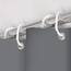 ANSIO Duschvorhang, massivschimmel und Mehltau resistent 180 x 180 cm (71 x 71 Zoll) | 100% Polyester - Kohlengrau…