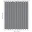 ANSIO® Duschvorhang, schimmel- und schimmelresistent, 180 x 200 cm, 100% Polyester, Anthrazit