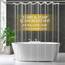 ZEMAHOME Extra Langer transparenter Kunststoff-Duschvorhang, leicht, 182,9 x 213,4 cm, transparent, für Badezimmer, Dusche, Ausstellungsraum, mit rostfreien Metallösen und beschwertem Magnet