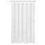 N&Y Home Extra Langer Duschvorhang, 183 x 203 cm, Hotelqualität, waschbar, weiße Spa-Badezimmervorhänge mit Ösen, 183 x 203 cm