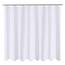 N&Y Home Duschvorhang aus Stoff, 243,8 x 198,1 cm, XL-Größe, Hotelqualität, waschbar, wasserabweisend, weiße Badezimmer-Vorhänge mit Ösen, 96 x 78 cm