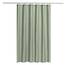 N&Y Home Duschvorhang aus Stoff mit Magneten, Salbeigrün – Hotelqualität, maschinenwaschbar, wasserabweisend – Salbei, 183 x 183 cm