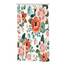 Riyidecor Kleiner Duschvorhang 91,4 x 183,9 cm (B x H), halb, schmal, Wohnmobil, Frühlingsblumen, Badewannen-Dekor, Blätter, Grün, Badezimmer-Dekor, Stoffpaneel, Polyester, wasserdicht, 7 Stück