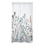 Riyidecor Duschvorhang, Walk in Wildblume, 91,4 x 183,9 cm (B x H), schmale botanische Bordüre, Kräuter, Wildblumen, Pflanzenstrauß, Aquarell, Frühlingsstoff, wasserdichtes Polyester, mit 7
