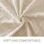 Siiluminisoy Duschvorhang im Boho-Stil, getuftet, extra lang, Chevron, strukturiert, gestreift, modern, Bauernhaus, minimalistischer Stoff, Duschvorhang für Badezimmer, 243,8 x 182,8 cm (96 x 72 Zoll)