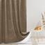 Siiluminisoy Extra langer Boho-Duschvorhang, gewebter Stoff, 213,4 cm, Khaki, 183,4 x 213,4 cm, getuftet, Chevron, gestreift, modern, schick, strukturiert, minimalistisch, Badezimmer-Duschvorhang