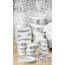 Popular Bath Sinatra White, Harz, Weiss/opulenter Garten, Tissue Box