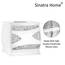 Popular Bath Sinatra White, Harz, Weiss/opulenter Garten, Tissue Box