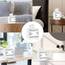 Popular Bath Sinatra White, Harz, Weiss/opulenter Garten, Tissue Box