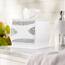 Popular Bath Sinatra White, Harz, Weiss/opulenter Garten, Tissue Box