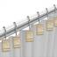 Popular Bath Champagner Sinatra, Harz, Shower Hooks, 12
