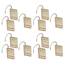 Popular Bath Champagner Sinatra, Harz, Shower Hooks, 12