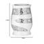 Popular Bath Sinatra Collection Seife Trinkglas Tumbler weiß