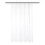 Barossa Design Waterproof Fabric Shower Stall Curtain Liner 54" W x 78" H - Hotel Quality, Machine Washable, White Shower Liner for Bath Tub, 54x78