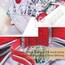 RosieLily Weihnachts-Duschvorhänge für Badezimmer, Weihnachten, Duschvorhänge, roter Weihnachtsstoff, Badezimmer-Set mit Haken, rote silberne Kugeln, Frohe Weihnachten, Urlaub, 182.9 cm Bx182.9 cm H