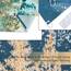 RosieLily Mountain Shower Curtain, Forest Shower Curtain, Starry Night Shower Curtain Hooks, Moon Nature Landschaft Shower Curtains for Bathroom, 183 Wx183 H Inch