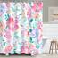 Stacy Fay Duschvorhang, Blumendesign, Aquarell 70.8x70.8 Inch Flower25