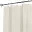 MAYTEX Duschvorhang, Vinyl, Beige, 0,3 cm B x 182,9 cm L (1 Stück)
