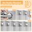 River Dream Lake Wanaka Duschvorhang-Set, Baumwollmischgewebe, Waffelgewebe, mit Ersatz-Futter, 137,2 x 203,2 cm