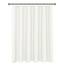 Biscaynebay Duschvorhang in Hotelqualität, Stoff, 182,9 x 182,9 cm, elfenbeinfarben, wasserabweisend, rostbeständige Ösen, beschwerter Saum, maschinenwaschbar