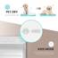 VOVO STYLEMENT BD-7700W Body & Foot Dryer, Made in Korea, Temperature & Wind Volume Controlled Dryer with Intuitive Display, Waterproof hygienic Scaffolding
