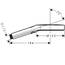 hansgrohe wassersparender Duschkopf Rainfinity (130mm, 3 Strahlarten) Brushed Black Chrome