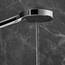 hansgrohe Rainfinity - wassersparender Duschkopf 9 l/min (EcoSmart), Handbrause mit 3 Strahlarten, runde Duschbrause (⌀ 130 mm), Sparduschkopf mit Antikalk-Funktion, Chrom