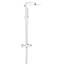 GROHE Euphoria Cube 230, Duschsystem (Regendusche mit Thermostat und schwenkbarem Kopfbrausearm, Sicherheitssperre bei 38°C, Duscharmatur mit Antikalk-System), chrom, 26087000