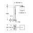 GROHE Euphoria Cube 230, Duschsystem (Regendusche mit Thermostat und schwenkbarem Kopfbrausearm, Sicherheitssperre bei 38°C, Duscharmatur mit Antikalk-System), chrom, 26087000